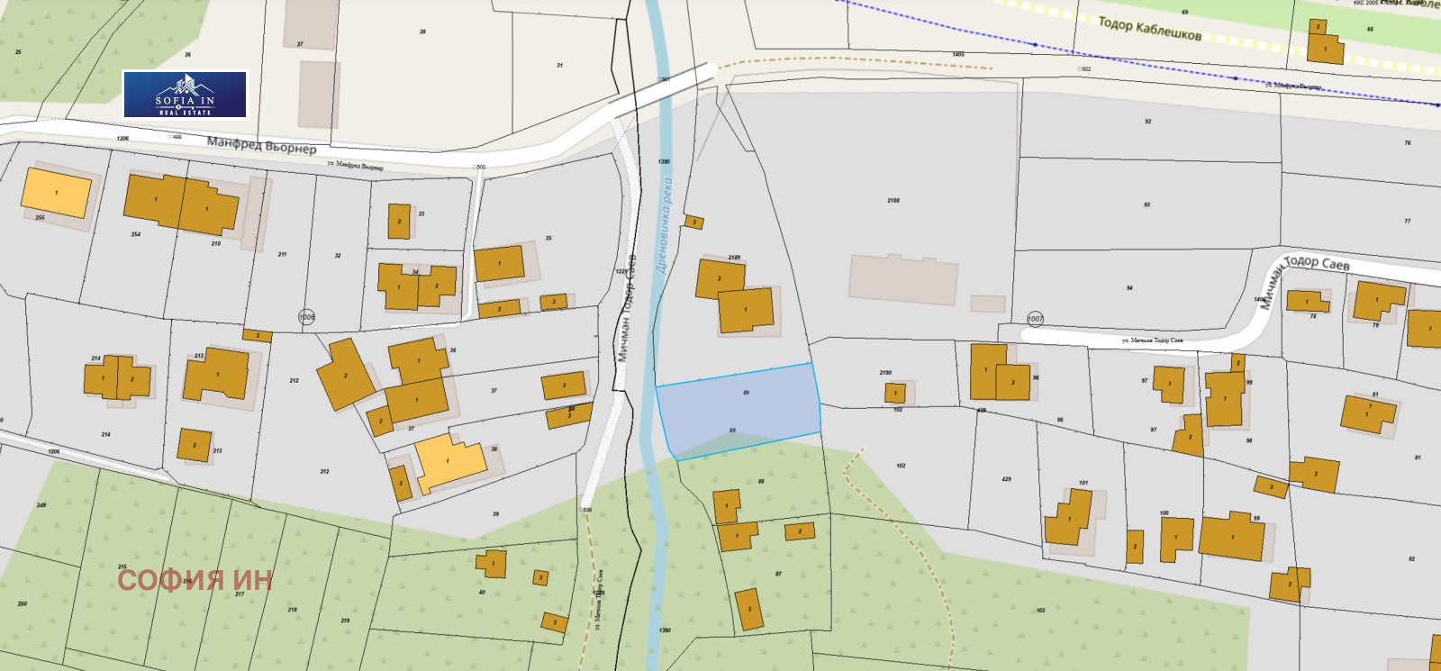 Продава ПАРЦЕЛ, гр. София, Кръстова вада