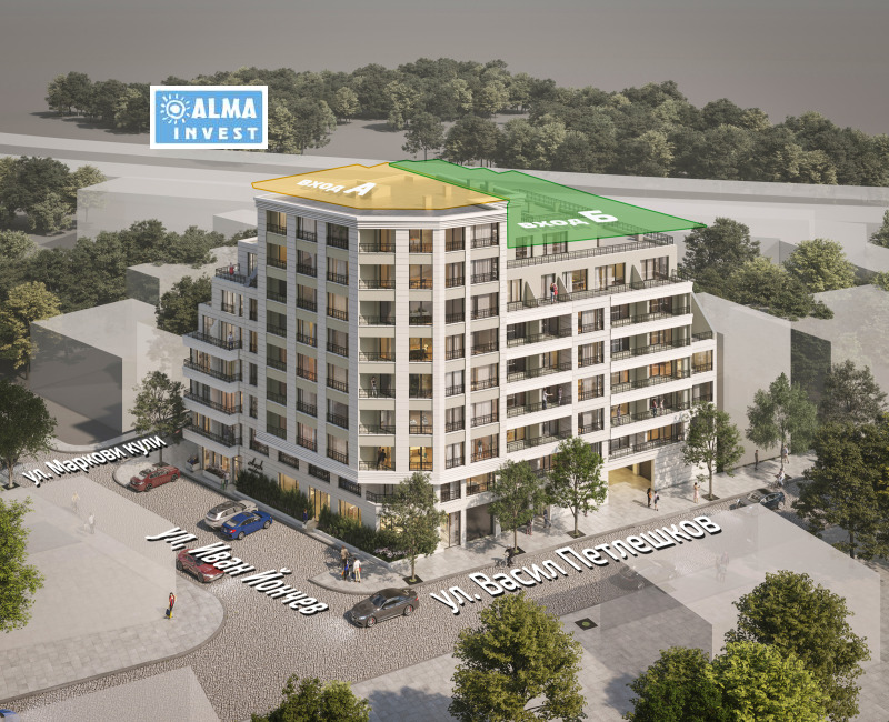 Продава 2-СТАЕН в град София, Хаджи Димитър - 77 кв.м / 219 000 € » 428 326.77 лв., АЛМА ИНВЕСТ ГРУП ООД