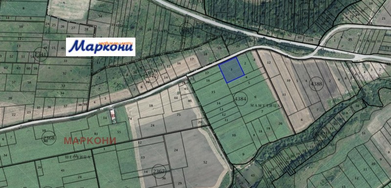 Продава ПАРЦЕЛ в град София, гр. Банкя - 6000 кв.м / 360 000 € » 704 098.80 лв., МАРКОНИ