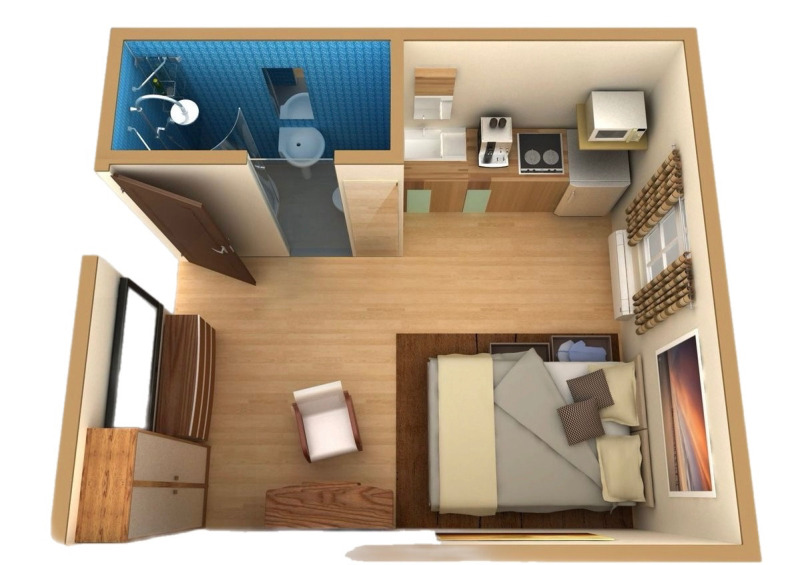 Zu verkaufen  Studio region Pasardschik , Panagjurishte , 46 qm | 62135696 - Bild [4]