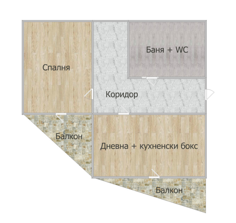 Продава 2-СТАЕН, гр. Варна, м-т Ален мак, снимка 8 - Апартаменти - 53164357