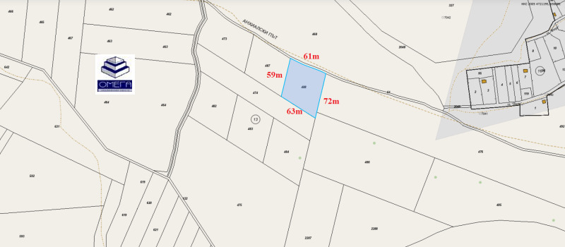 Продава ПАРЦЕЛ, гр. Бургас, Ветрен, снимка 3 - Парцели - 18242072