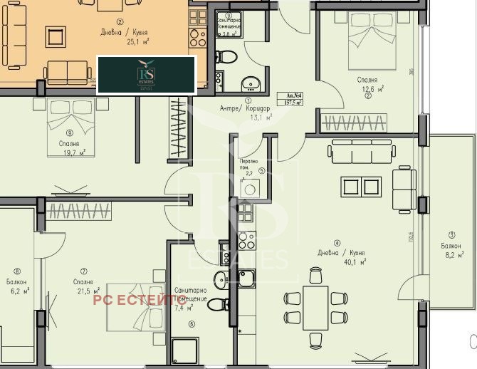 Zu verkaufen  3 Schlafzimmer Sofia , Bojana , 195 qm | 90740029 - Bild [10]