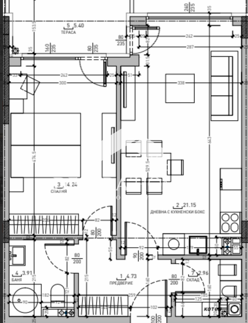 Продава 2-СТАЕН, гр. София, Малинова долина, снимка 6 - Апартаменти - 53098398