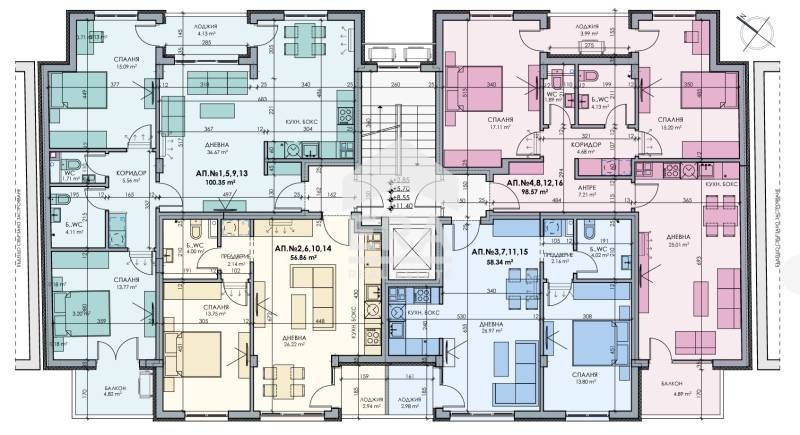 Eladó  2 hálószobás Sofia , Nadezsda 2 , 113 négyzetméter | 52452053 - kép [2]