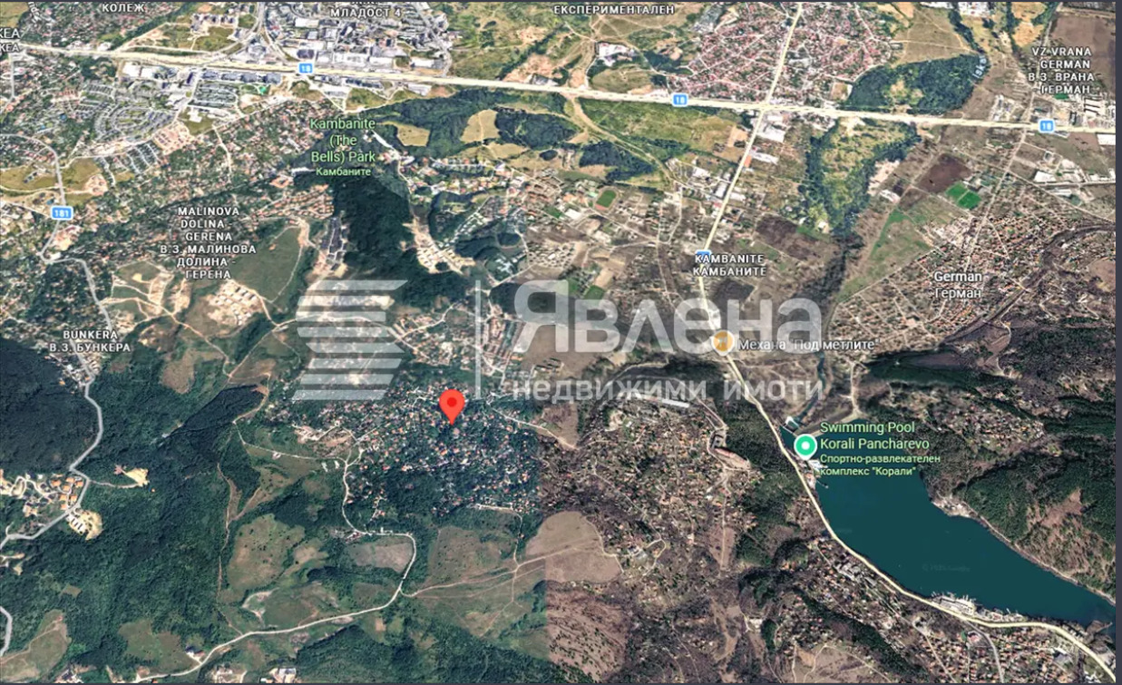 Продава ПАРЦЕЛ, гр. София, с. Панчарево, снимка 4 - Парцели - 55692476