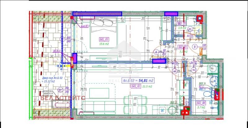 Продава 2-СТАЕН, гр. София, Малинова долина, снимка 2 - Апартаменти - 53174925