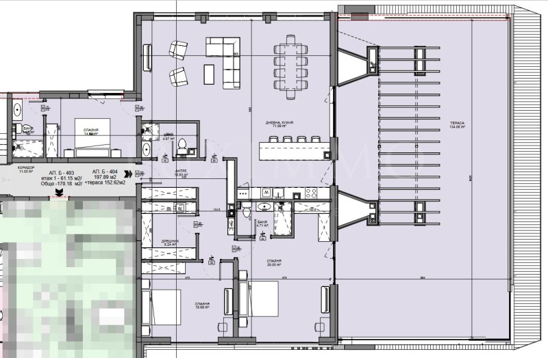 Продава 4-СТАЕН, к.к. Боровец, област София област, снимка 4 - Апартаменти - 52335130