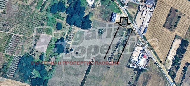 Продава ПАРЦЕЛ в град Пловдив, Южен - 12497 кв.м / 624 850 € » 1 222 100.38 лв., БЪЛГЕРИАН ПРОПЕРТИС ПЛОВДИВ