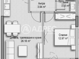 1 спальня Хладилника, София