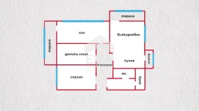 4-стаен град Търговище, Център 12