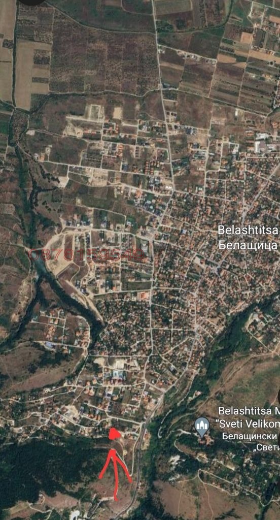 Til salgs  Plott region Plovdiv , Belashtitsa , 1352 kvm | 84863973