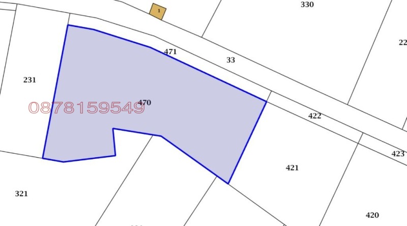 Продава ПАРЦЕЛ, с. Белащица, област Пловдив, снимка 2 - Парцели - 47516260