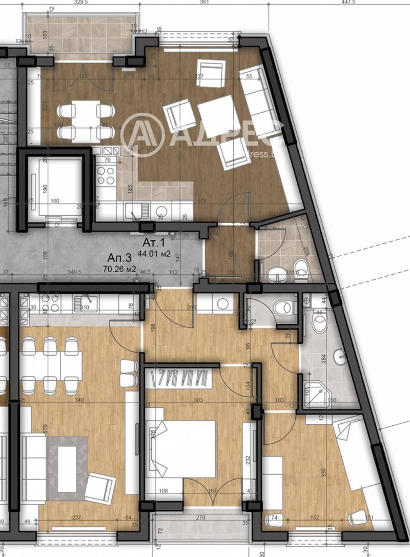 Продава  Многостаен, град София, Левски В •  262 838 EUR • ID 46567202 — holmes.bg - [1] 