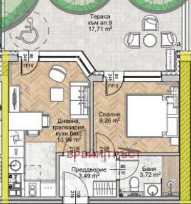 Продава 2-СТАЕН, гр. София, Люлин 8, снимка 3 - Апартаменти - 54255141