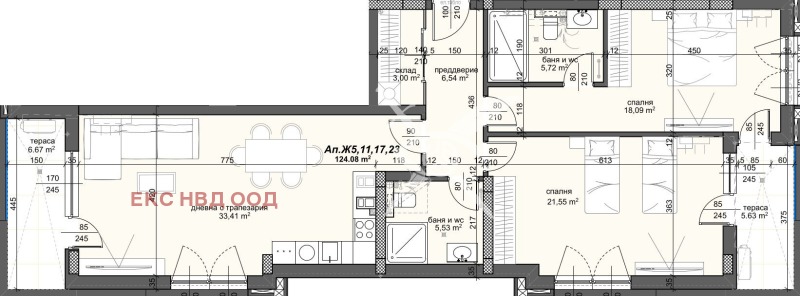 En venta  2 dormitorios Plovdiv , Trakiya , 146 metros cuadrados | 21651045