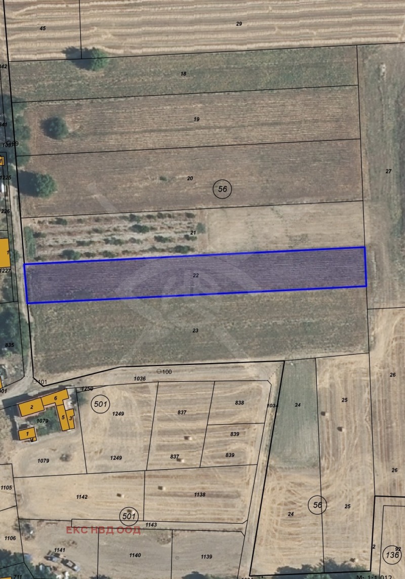 De vânzare  Complot regiunea Plovdiv , Stroevo , 2503 mp | 50255216