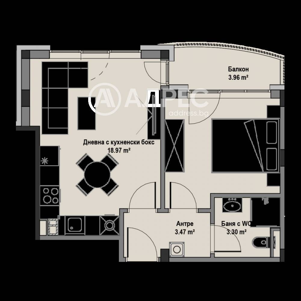 Продава 2-СТАЕН, гр. София, Витоша, снимка 4 - Апартаменти - 54251110