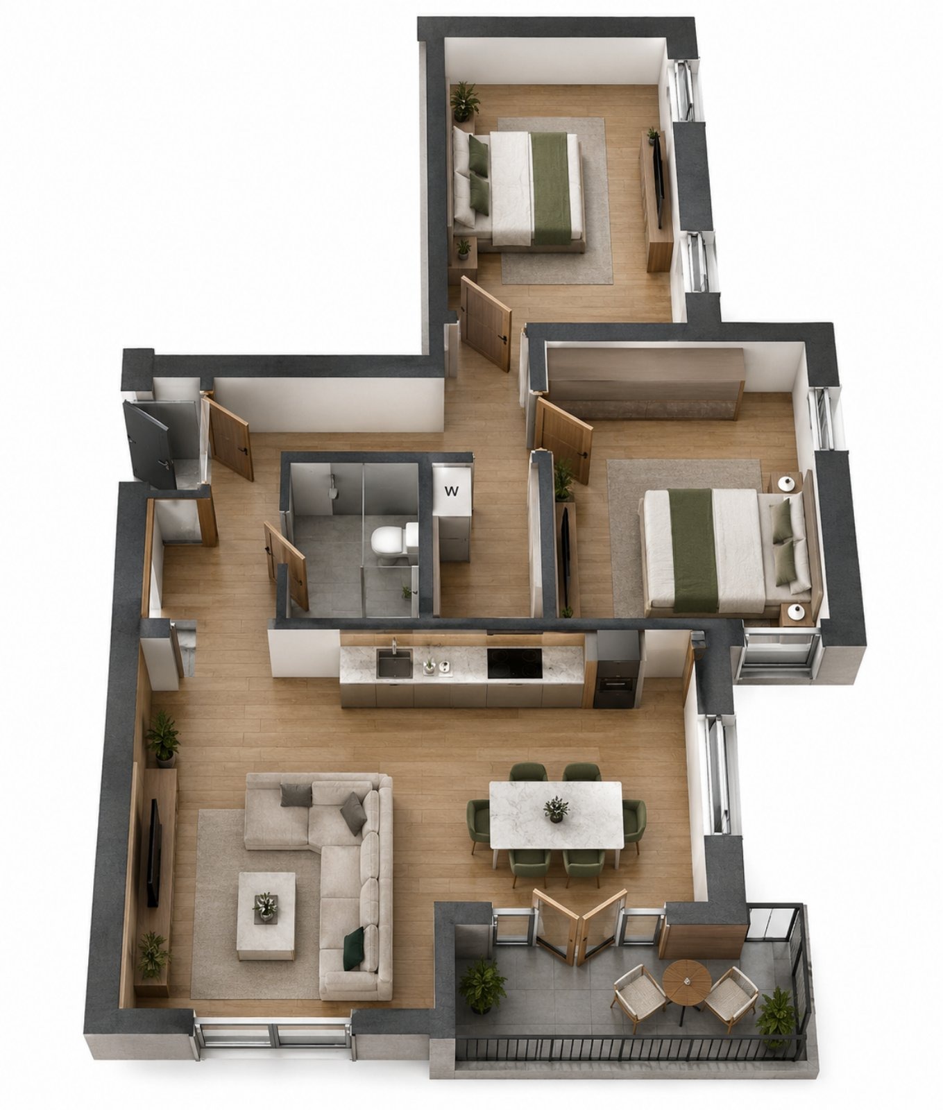Продава 3-СТАЕН, гр. Варна, Кайсиева градина, снимка 12 - Апартаменти - 55846807