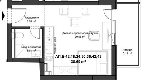 À vendre  Studio Plovdiv , Kyutchouk Parij , 45 m² | 23529740 - image [4]
