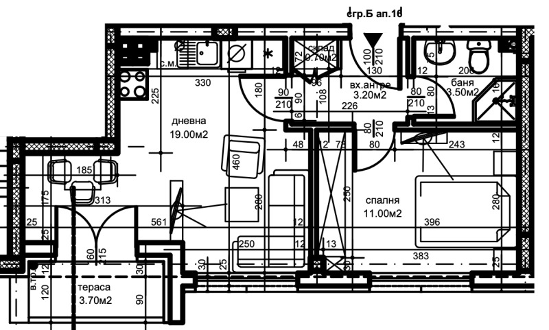 Продава 2-СТАЕН, гр. Пловдив, Христо Смирненски, снимка 5 - Aпартаменти - 49359441