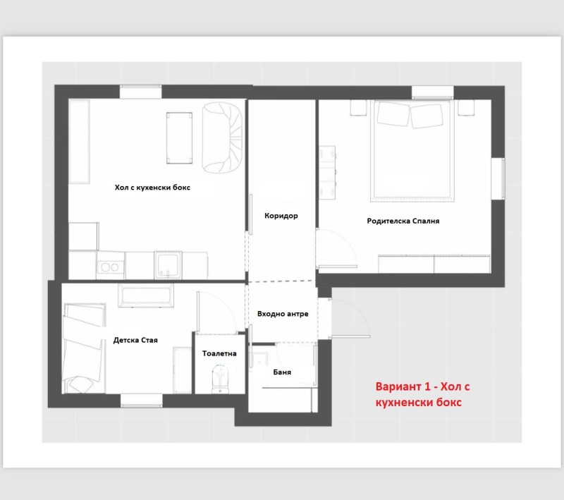 Продава 3-СТАЕН, гр. София, Център, снимка 7 - Aпартаменти - 46597821