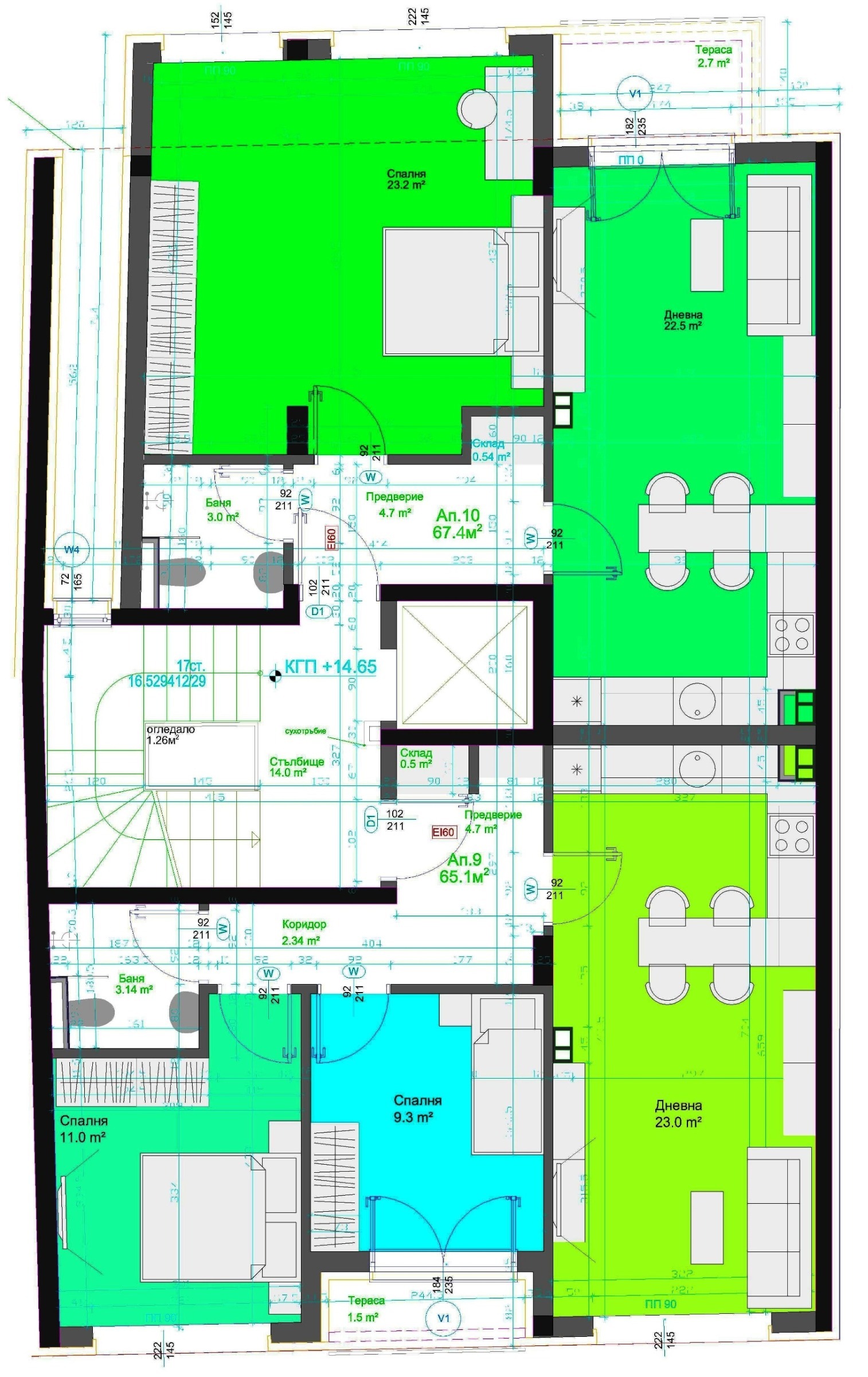 Продава 2-СТАЕН, гр. София, Банишора, снимка 5 - Апартаменти - 56357020
