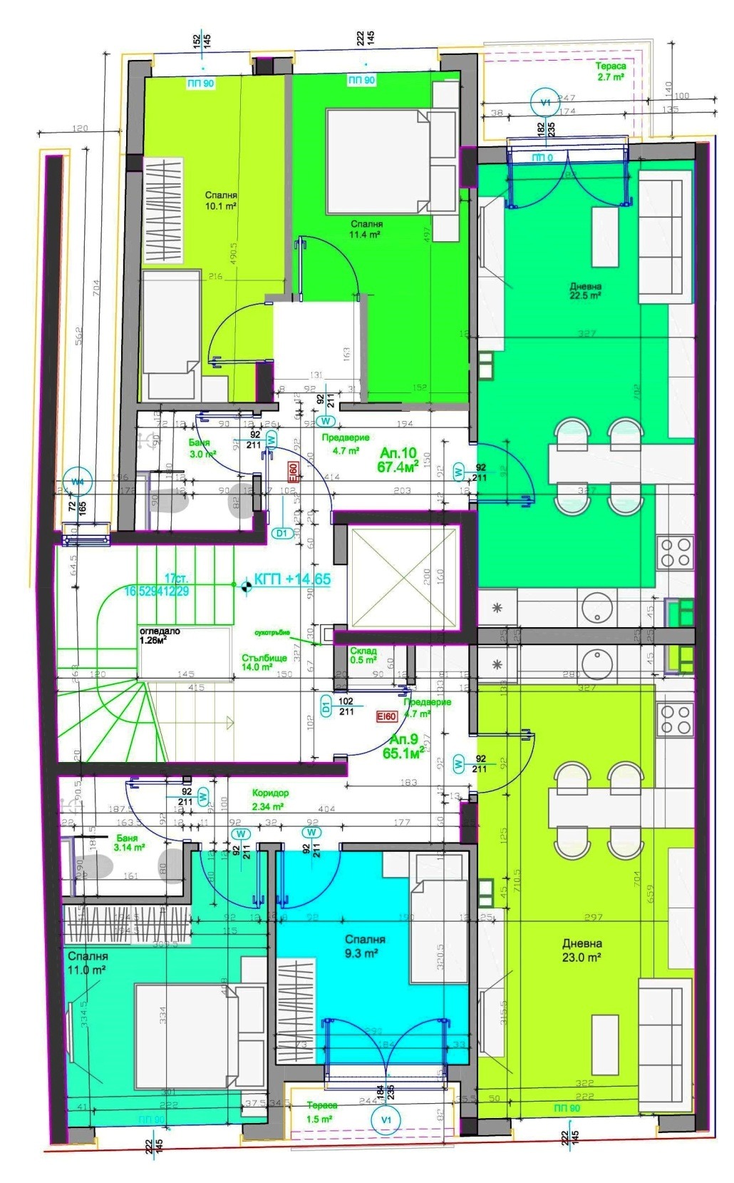 Продава 2-СТАЕН, гр. София, Банишора, снимка 6 - Апартаменти - 56357020