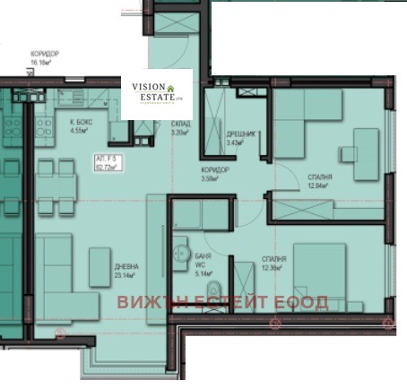 Продава 3-СТАЕН, гр. София, Младост 4, снимка 5 - Апартаменти - 55613884