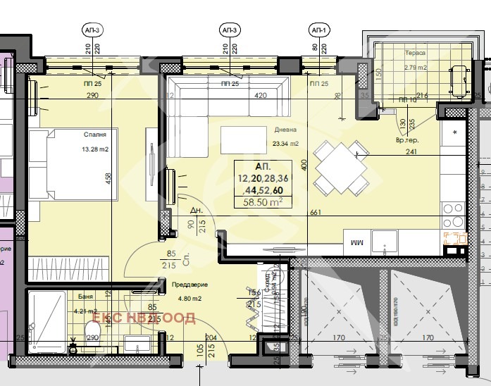 À vendre  1 chambre Plovdiv , Karchiyaka , 69 m² | 83203874