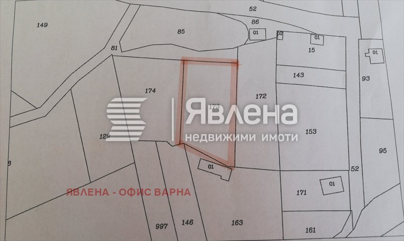 Продава ПАРЦЕЛ, с. Здравец, област Варна, снимка 1 - Парцели - 49535890