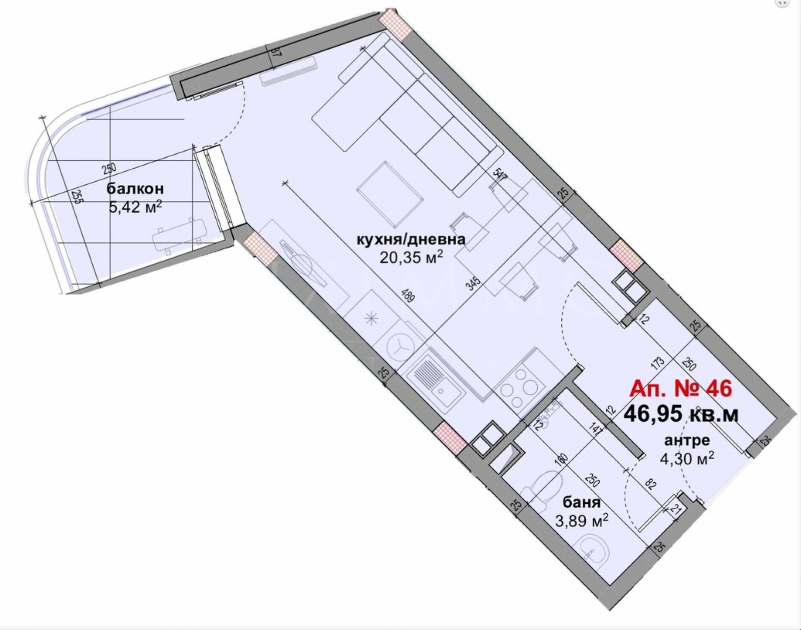 Продава 1-СТАЕН, гр. Приморско, област Бургас, снимка 2 - Апартаменти - 55843094