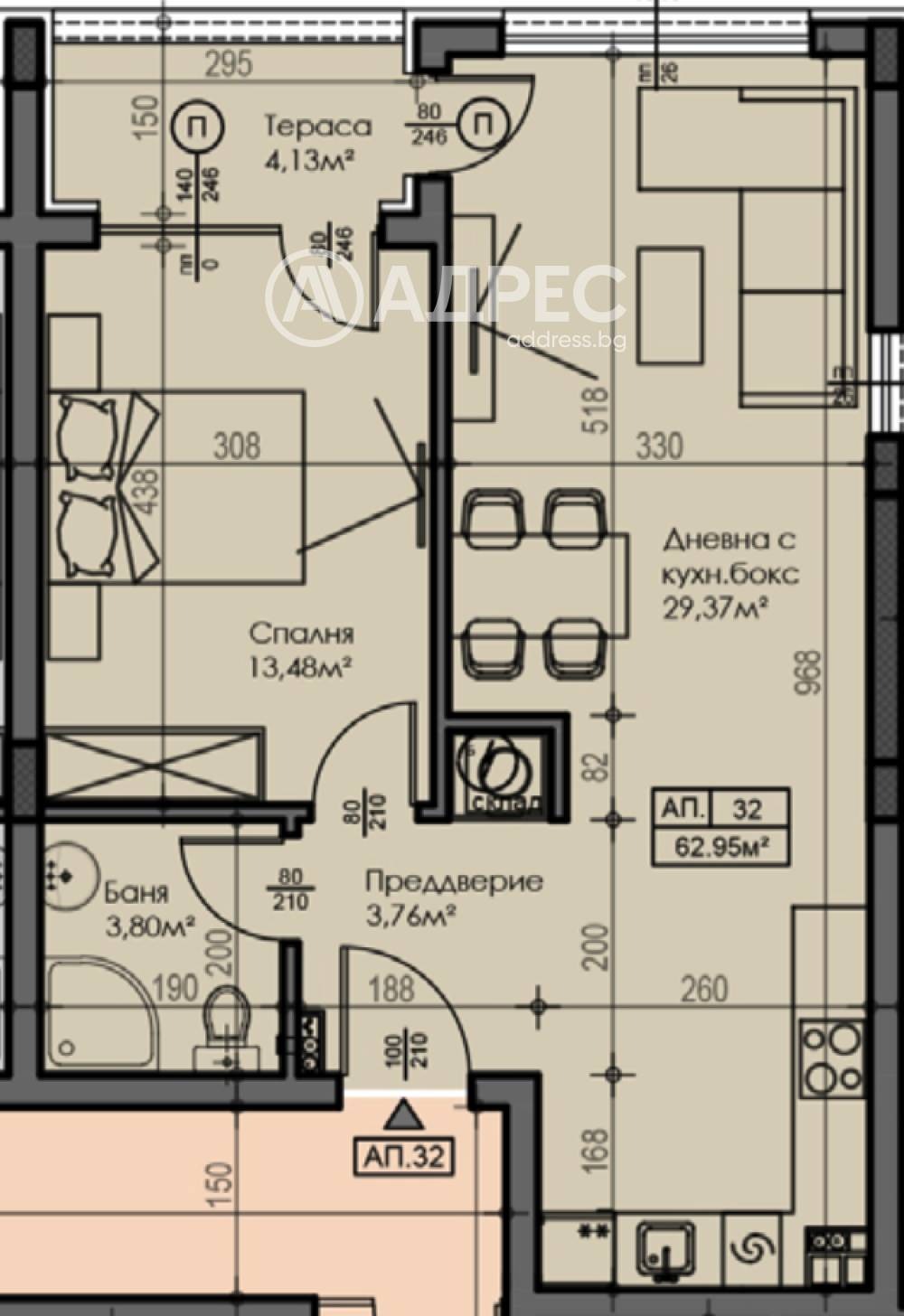 Продава 2-СТАЕН, гр. София, Малинова долина, снимка 3 - Апартаменти - 54815646