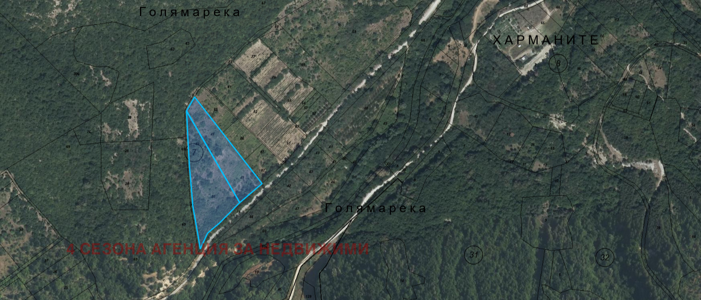 Продава ЗЕМЕДЕЛСКА ЗЕМЯ, с. Храбрино, област Пловдив