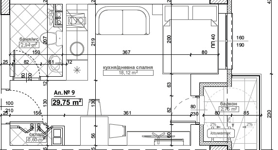 Продава 1-СТАЕН, гр. Китен, област Бургас, снимка 2 - Апартаменти - 53150853