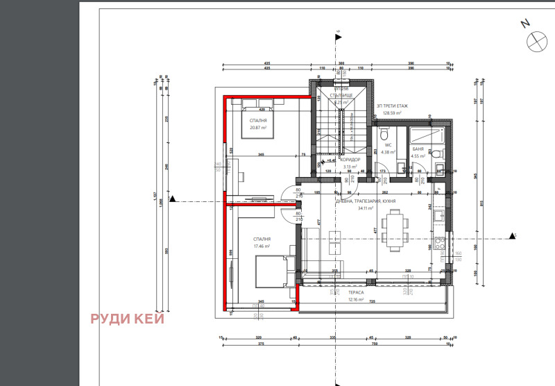 Продава 3-СТАЕН, гр. Варна, м-т Сотира, снимка 3 - Aпартаменти - 47981435