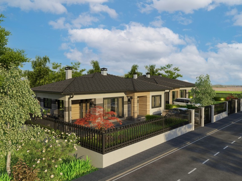 Продава КЪЩА, с. Храбърско, област София област, снимка 4 - Къщи - 53102489