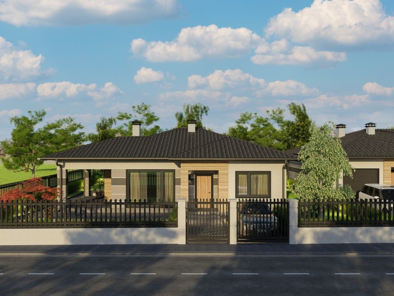 Продава КЪЩА, с. Храбърско, област София област, снимка 6 - Къщи - 53102489