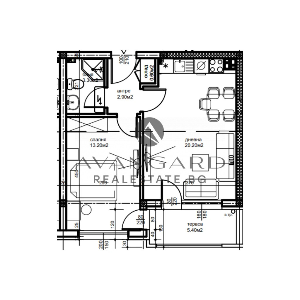 Продава 2-СТАЕН, гр. Пловдив, Беломорски, снимка 8 - Апартаменти - 53946943