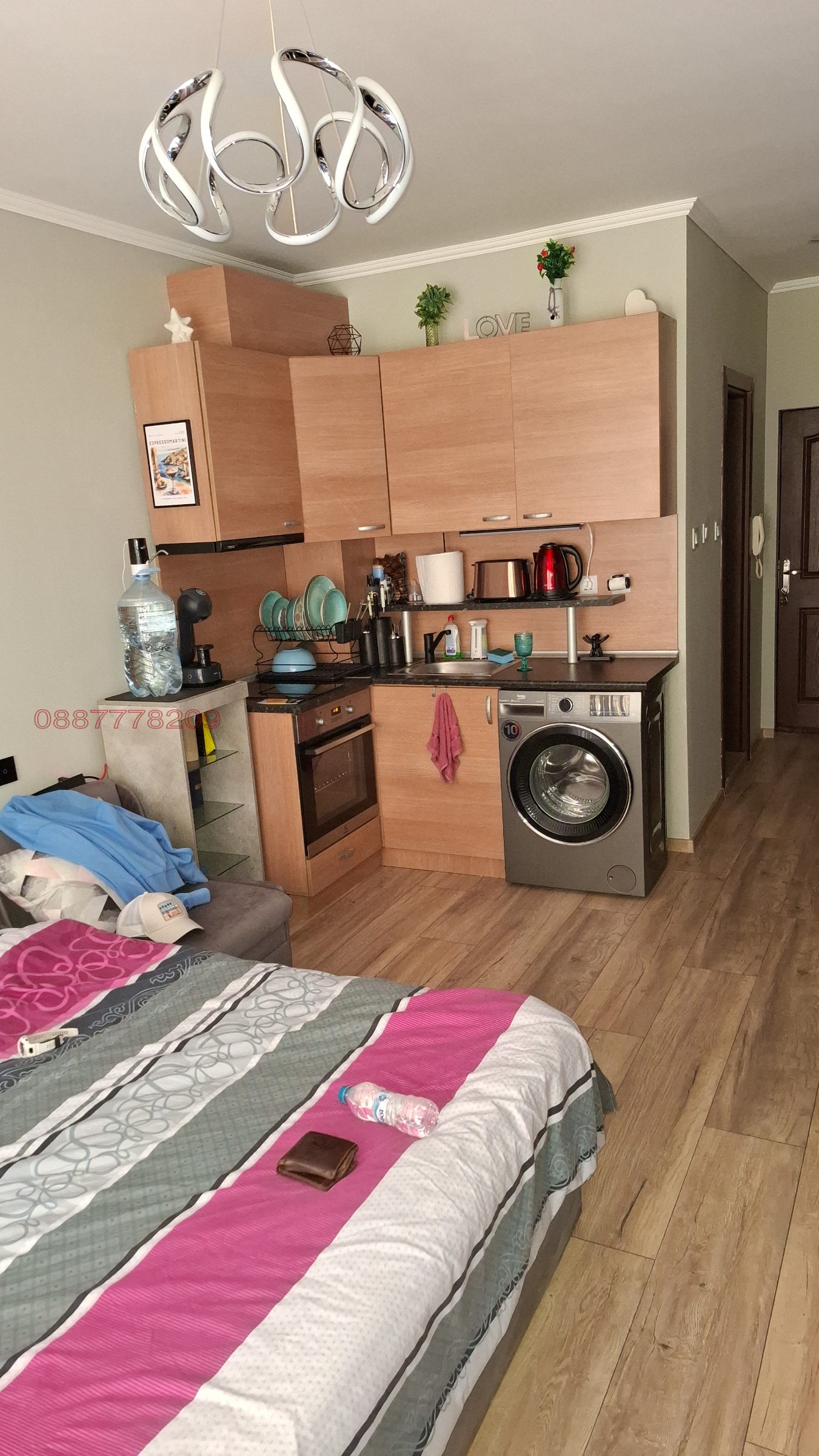 Продава 1-СТАЕН, гр. Свети Влас, област Бургас, снимка 6 - Апартаменти - 55948045