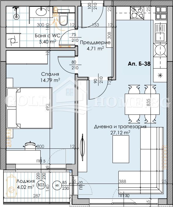 Til salg  1 soveværelse Plovdiv , Karshiyaka , 83 kvm | 37553531 - billede [4]