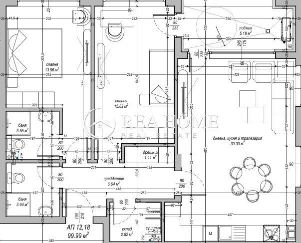 Продава 3-СТАЕН, гр. София, Дървеница, снимка 5 - Aпартаменти - 48204966