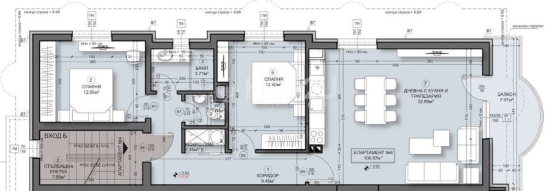 For Sale  2 bedroom Pernik , Kamenina , 107 sq.m | 90660968 - image [11]