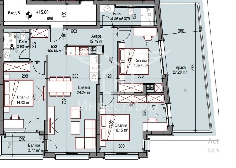 Zu verkaufen  3 Schlafzimmer Sofia , Suhata reka , 167 qm | 58882255 - Bild [3]