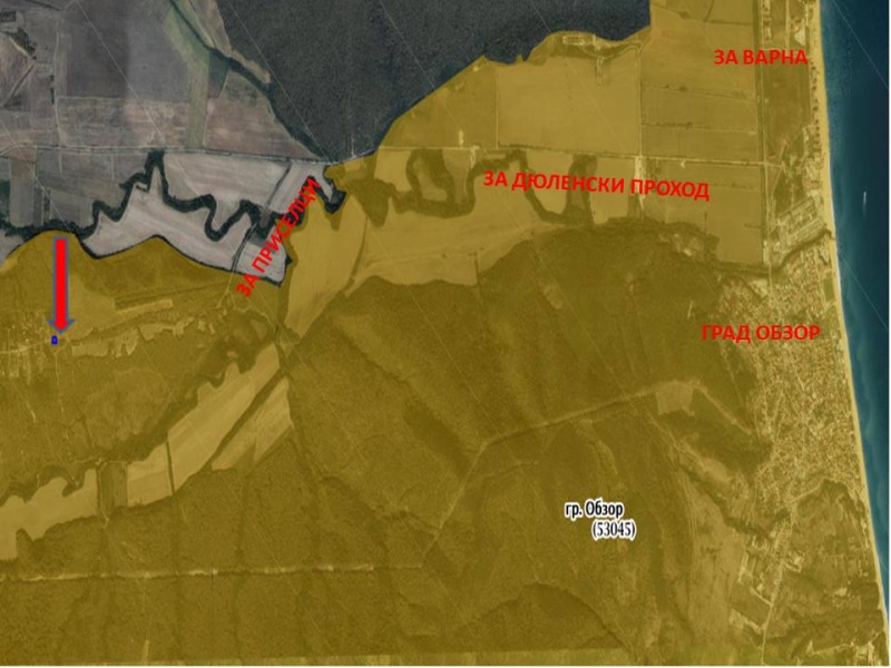 Zu verkaufen  Handlung region Burgas , Priselzi , 750 qm | 32176682 - Bild [4]