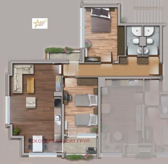 For Sale  2 bedroom Sofia , Oborishte , 120 sq.m | 85474970 - image [2]
