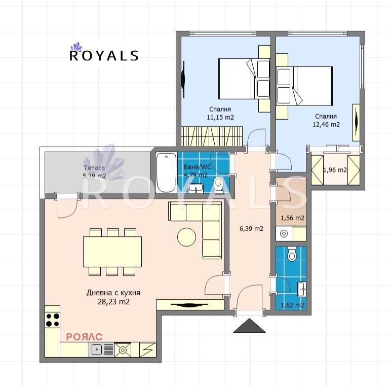 Продава 3-СТАЕН, гр. София, Овча купел 2, снимка 2 - Апартаменти - 53190260