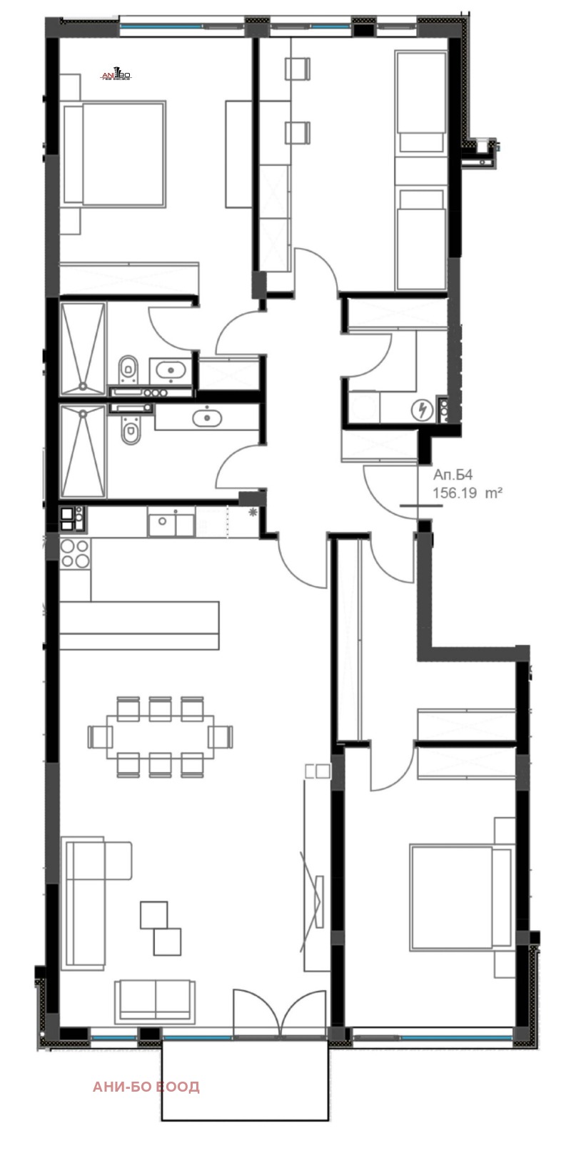 Продава  4-стаен град Варна , Бриз , 156 кв.м | 32599616 - изображение [2]