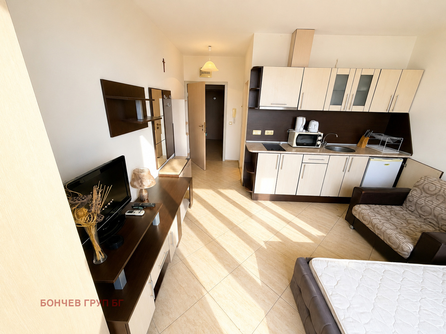 Продава 1-СТАЕН, гр. Ахелой, област Бургас, снимка 2 - Апартаменти - 54038882