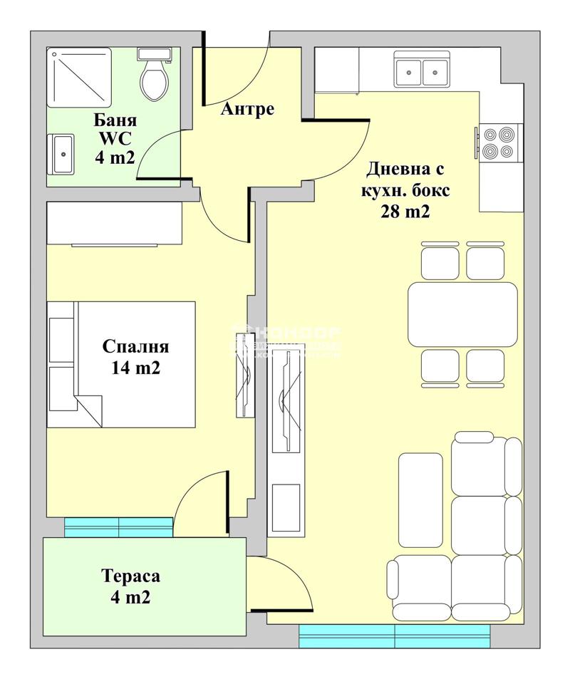 Продава  2-стаен град Пловдив , Въстанически , 71 кв.м | 23759121 - изображение [2]